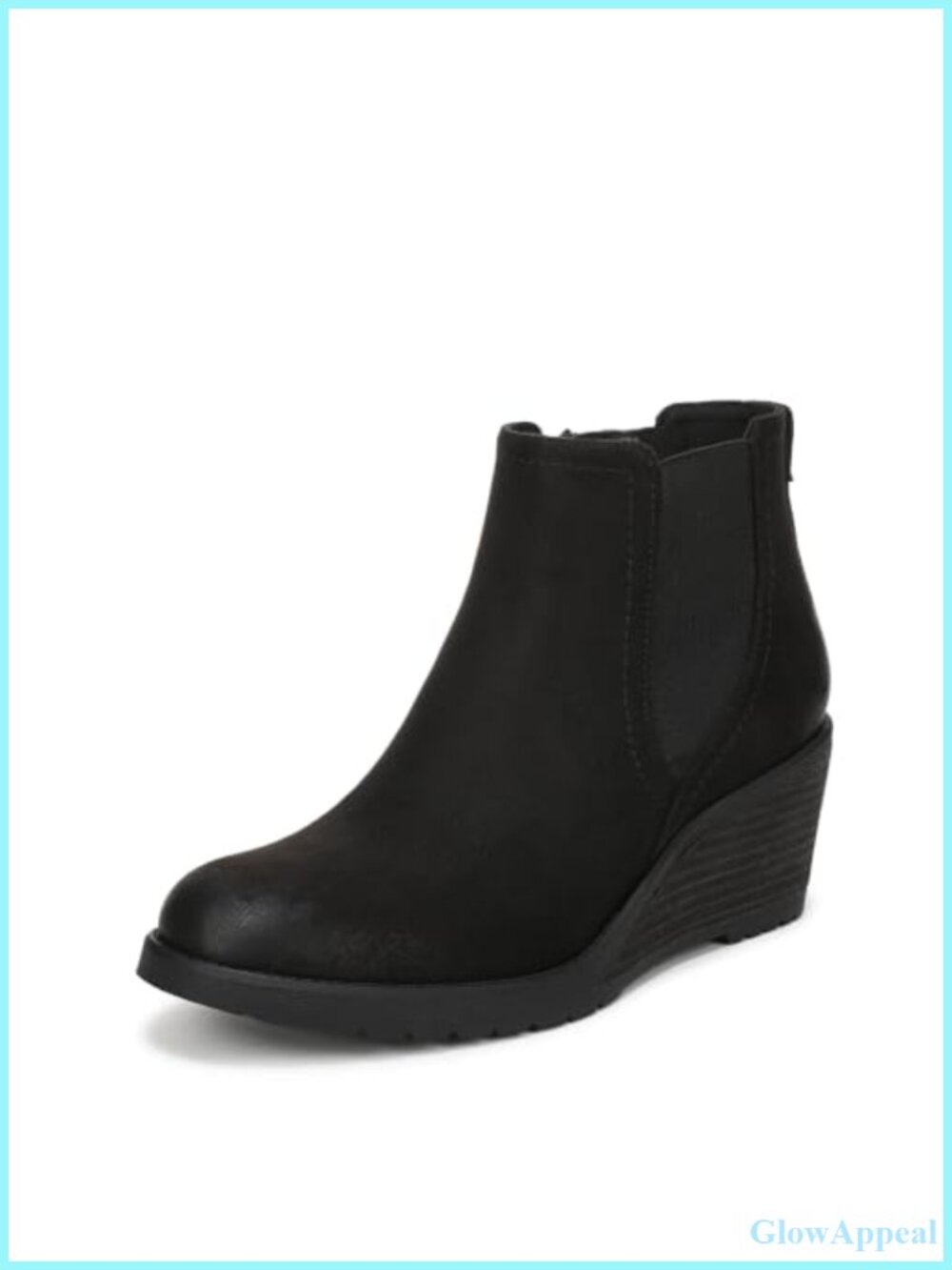 Dr. Scholl's Camden Chelsea Ankle Boots Recycled Microfiber Wedge